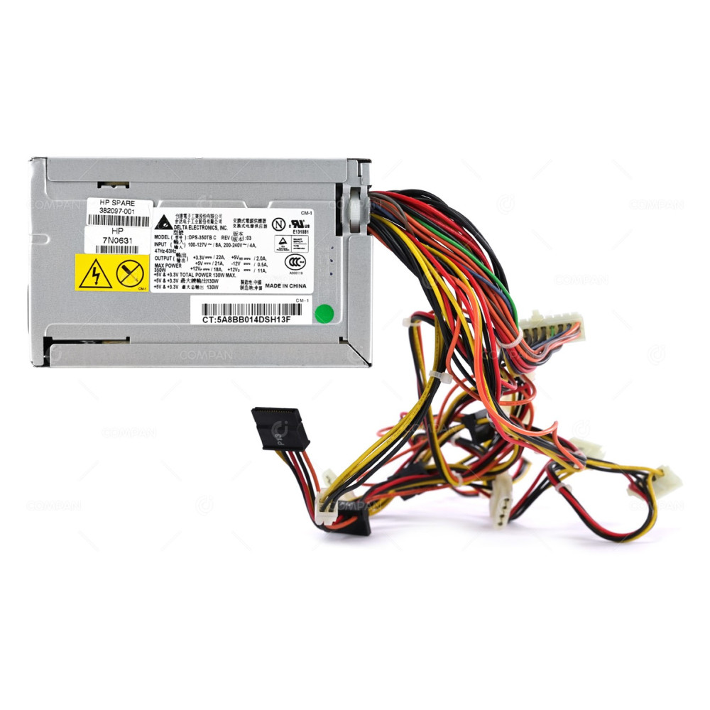 382097-001 HP POWER SUPPLY 350W FOR HP PROLIANT ML110 G2